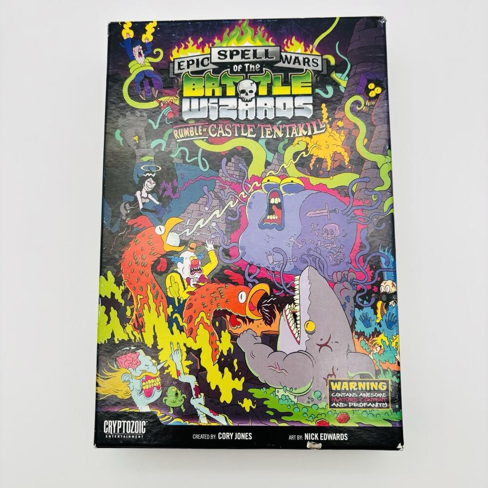 Epic Spell Wars of the Battle Wizards: Rumble at Castle Tentakill - NEW
